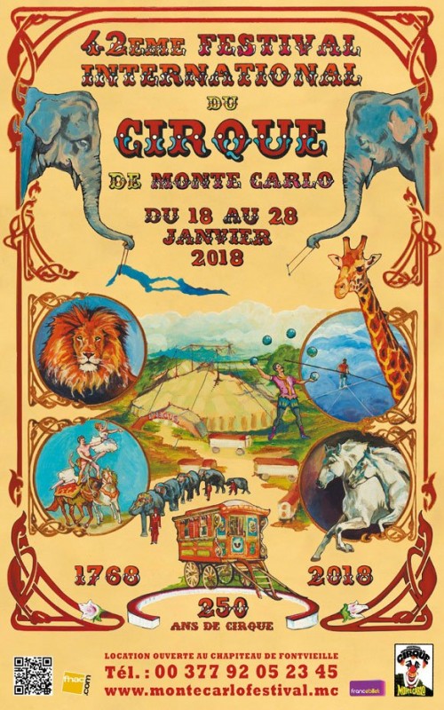 42° FESTIVAL  DU CIRQUE DE MONTE CARLO